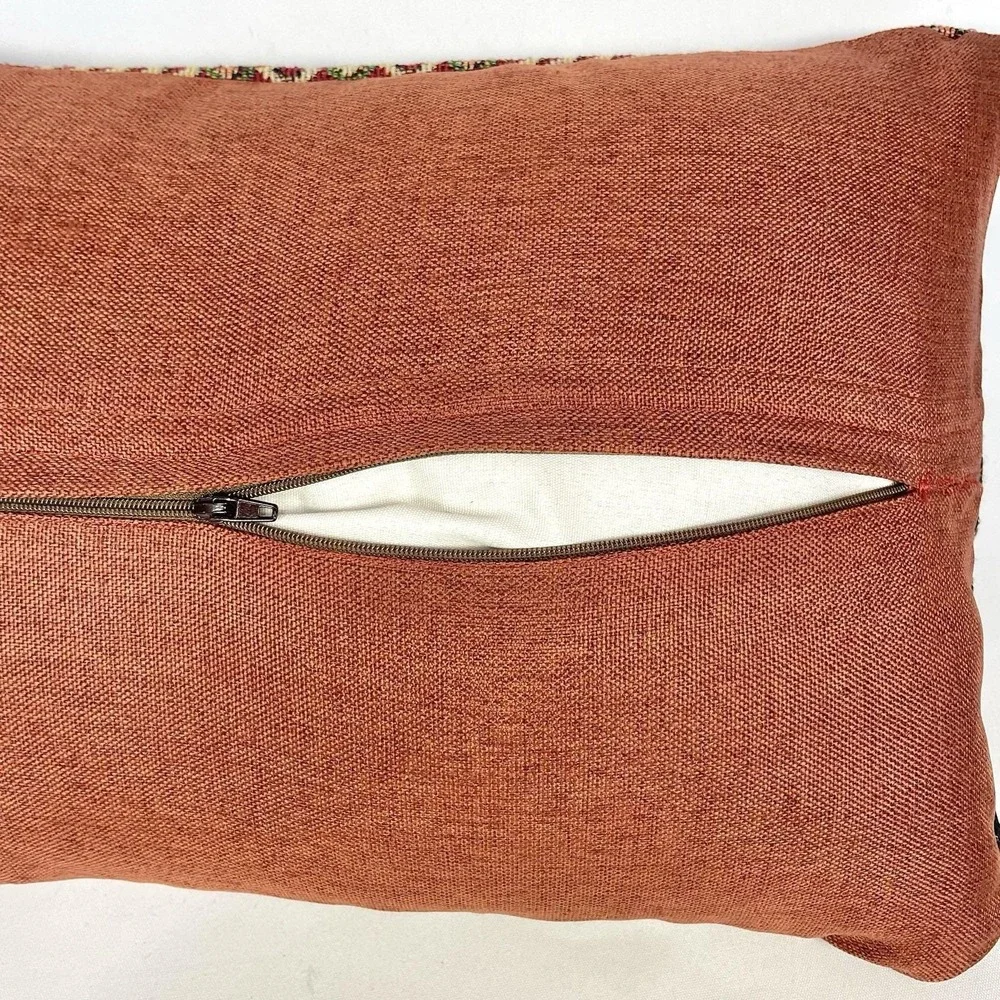 Cabin‎ Wildlife Tapestry Pillow Cover Bear Moose Elk Rustic Lodge 17x11